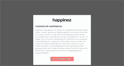 Desktop Screenshot of happinez.nl