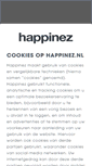 Mobile Screenshot of happinez.nl