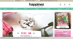 Desktop Screenshot of happinez.de